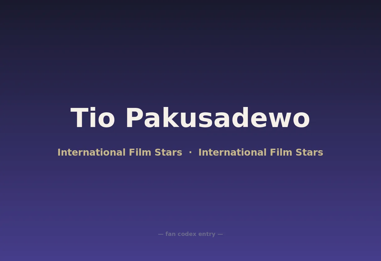 Tio Pakusadewo